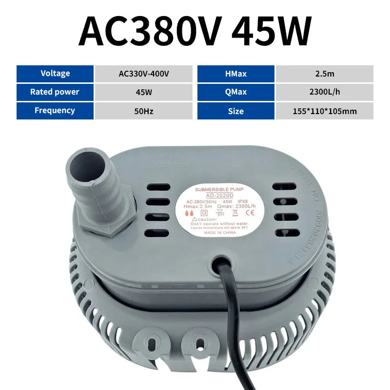 Bomba de agua sumergible EcoFlow para enfriadores de aire evaporativos 45W/70W