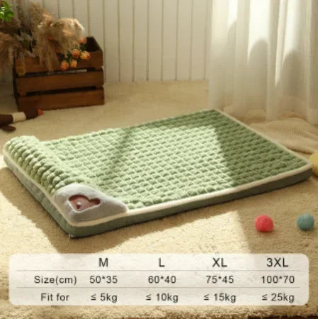 Orthopedic Memory Foam Dog Bed – Machine Washable Pet Cushion with Removable Cover for Small, Medium & Large Dogs and Cats