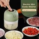 QuickChop Pro™ Cordless Mini Food Processor – USB Electric Chopper