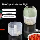 QuickChop Pro™ Cordless Mini Food Processor – USB Electric Chopper