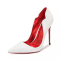 Luxury patent leather high heel pumps