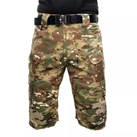 Pantaloncini cargo tattici da uomo