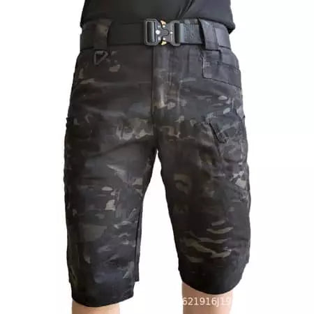 Pantaloncini cargo tattici da uomo