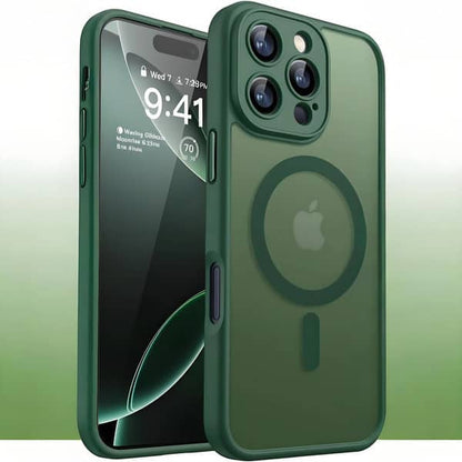 Premium MagSafe Magnetic Matte Case for iPhone 17 Air & iPhone 11–16 Series