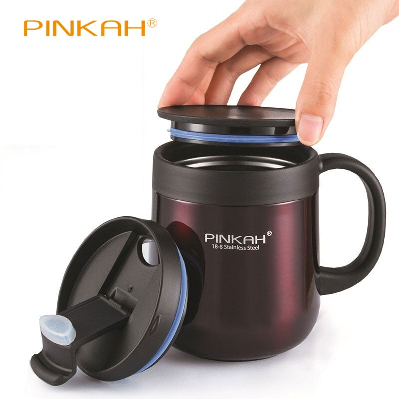 Stainless Steel Thermal Coffee Mug - Automation and Energy