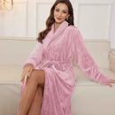 Luxury Plush Spa Bathrobe for Women
