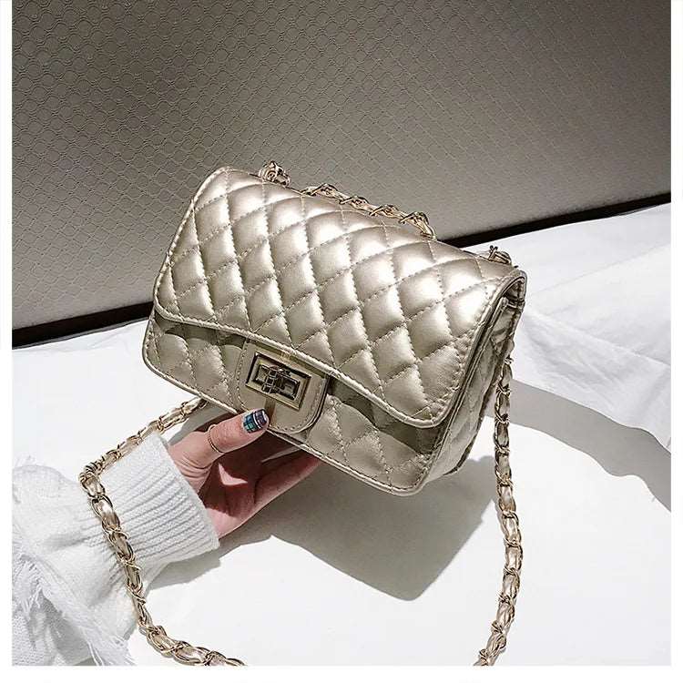 Spacious interior of Luxury Handbag with organized compartments