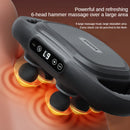 Massager for waist, legs, neck, and shoulders, for muscle relaxation
