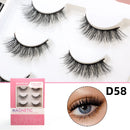 Magnetic Eyelashes Kit 5 Pairs Faux Mink Lashes with Eyeliner