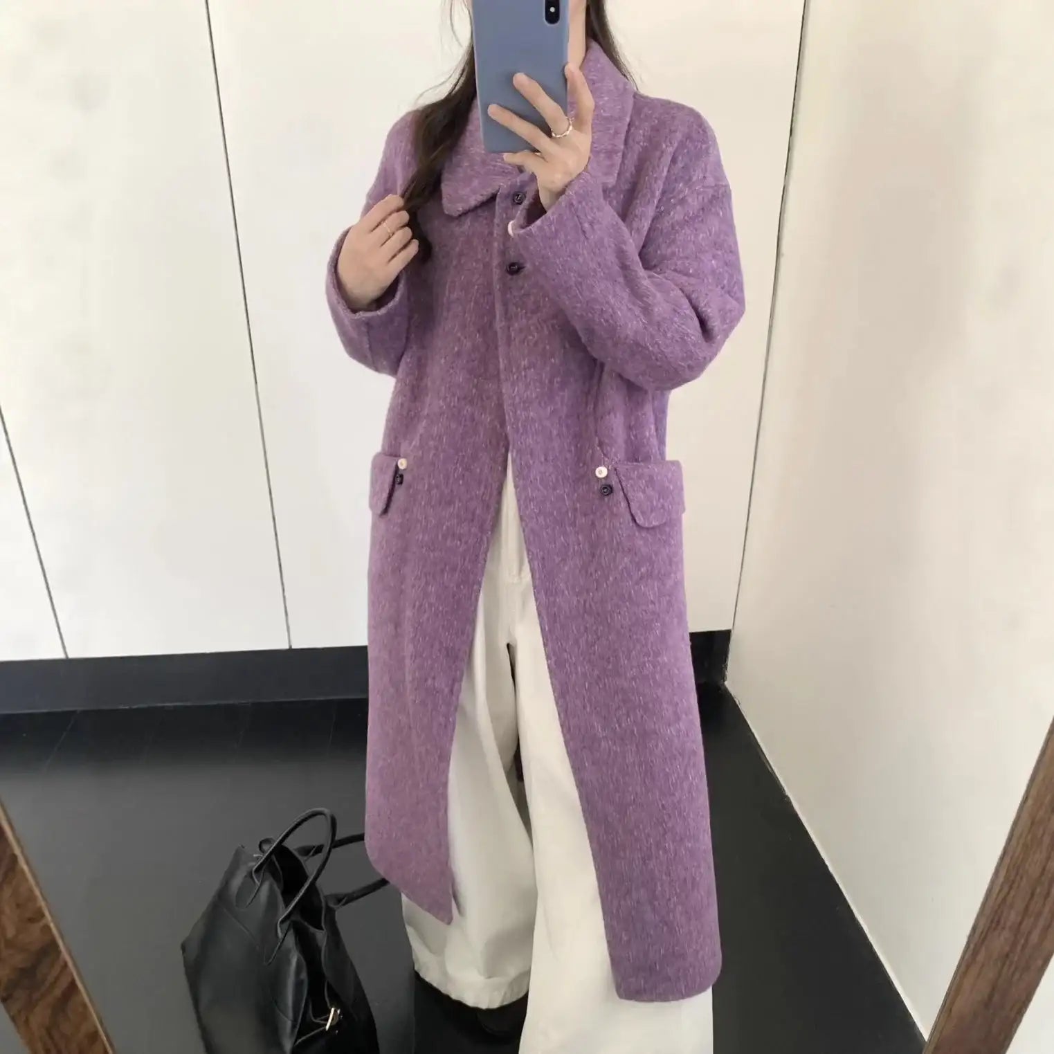 NordicElegance™ Women’s Winter Long Coat – European Style