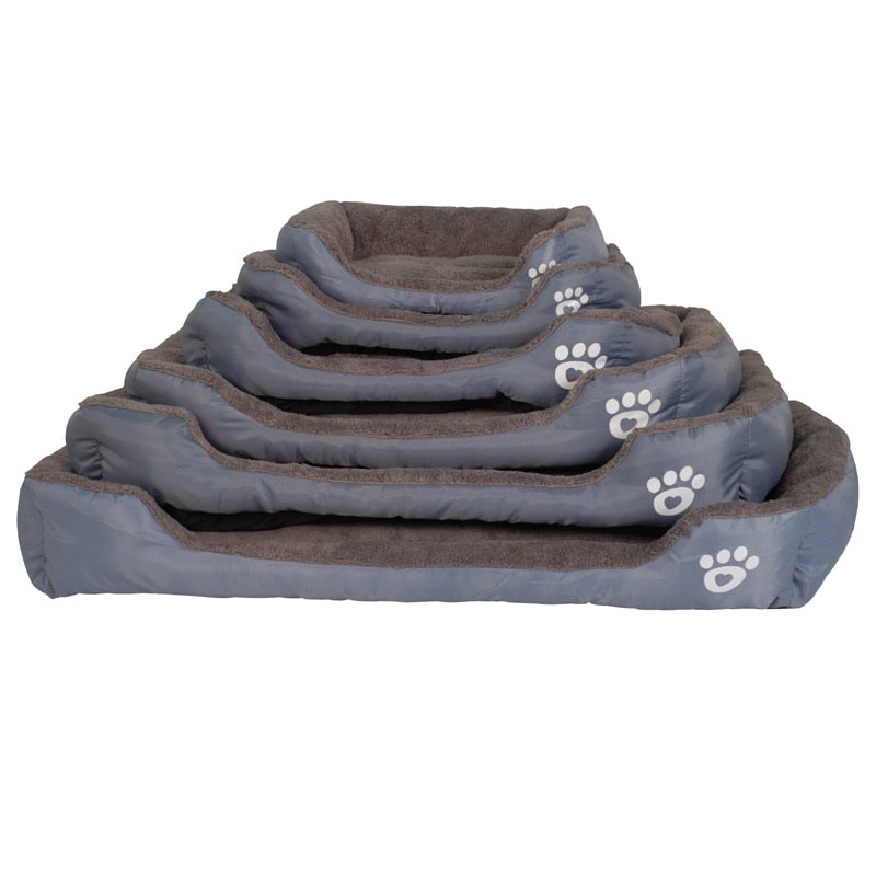 Pet Bed Sofa Dog Beds Waterproof Bottom Soft Fleece - Automation and Energy