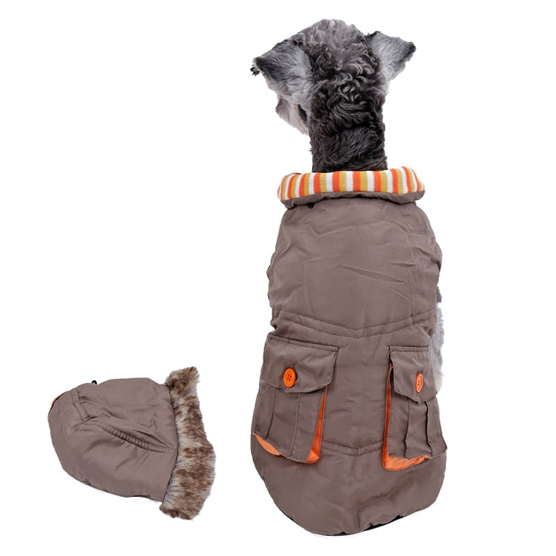 Dog clothes, cotton-padded coat, padded jacket - Automation and Energy