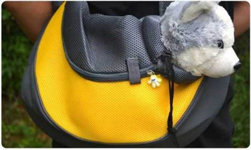 Dog Cat Carrier Bag Comfortable Mesh Pet Backpack - Automation and Energy