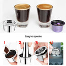 Stainless Steel Coffee Maker Refillable Reusable Coffee Capsule Filter