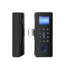 Smart Fingerprint Glass Door Lock with RFID Card & Password Access