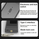 Smart WiFi Fingerprint Door Lock with TTLock App – Keyless Entry Biometric Digital Door Handle with Password & Card Access