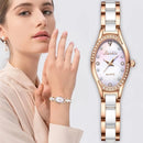 Watches Women's Luxury with Quartz Dial - Automation and Energy