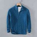 Half-Turtleneck Knitted Sweater