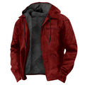 Cotton jacket with hood