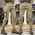 Pantaloni cargo cropped slim fit da uomo UrbanFlex™