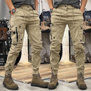 Pantaloni cargo cropped slim fit da uomo UrbanFlex™