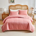 Luxury Quilted Coverlet Set – Lightweight Pet Hair Resistant Bedspread for Queen & King Beds
