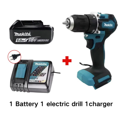 Makita 18V Brushless Impact Drill Driver Kit – Cordless Power Tool with Battery