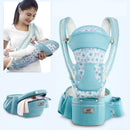 Ergonomic Baby Carrier with Hip Seat Infant Front Facing Backpack