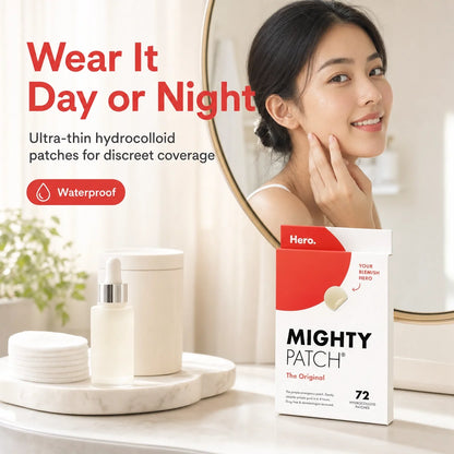Hydrocolloid Acne Pimple Patches – Invisible Spot Treatment for Face