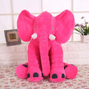 SnuggleEle™ Baby Elephant Plush Pillow – Soft Sleeping Comfort Toy