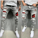 Men’s Distressed Slim Fit Jeans – Modern Streetwear Style with Premium Comfort