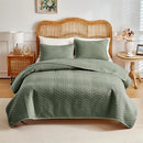 Luxury Quilted Coverlet Set – Lightweight Pet Hair Resistant Bedspread for Queen & King Beds