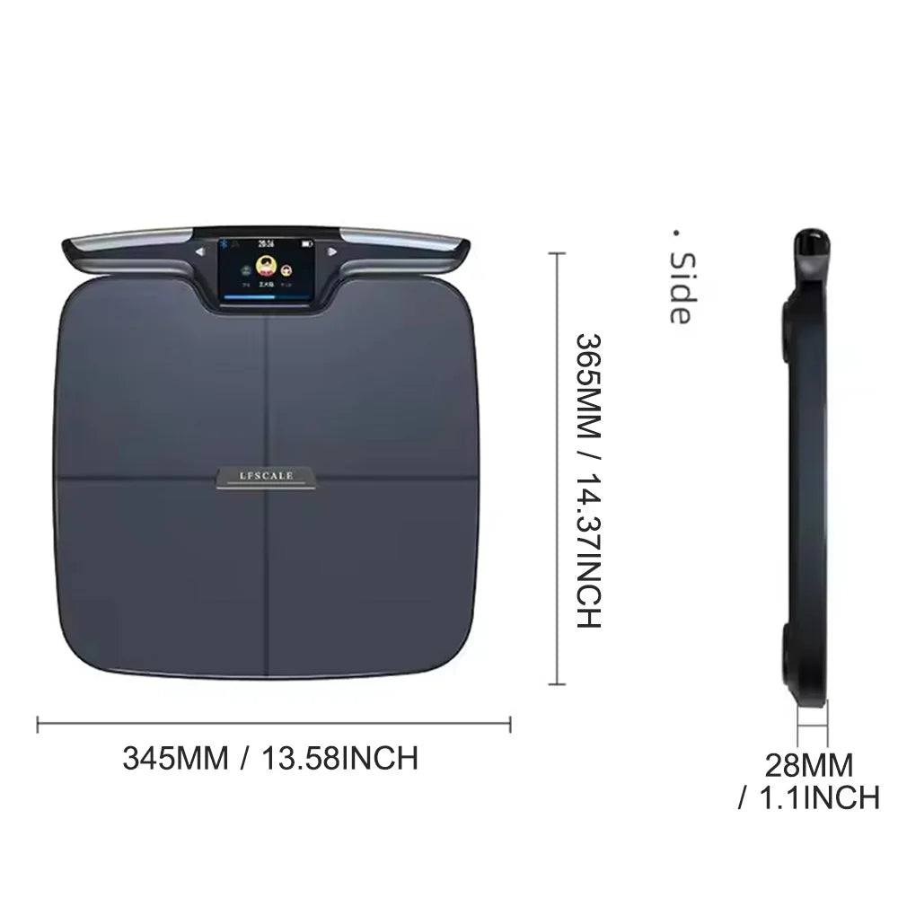 Smart Body Composition Scale Digital Weight BMI Body Fat Analyzer