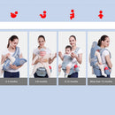 Ergonomic Baby Carrier with Hip Seat Infant Front Facing Backpack