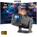 HY320 Mini Smart Projector 4K Support Android 11 WiFi 6 BT 5.0