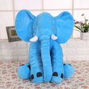 SnuggleEle™ Baby Elephant Plush Pillow – Soft Sleeping Comfort Toy