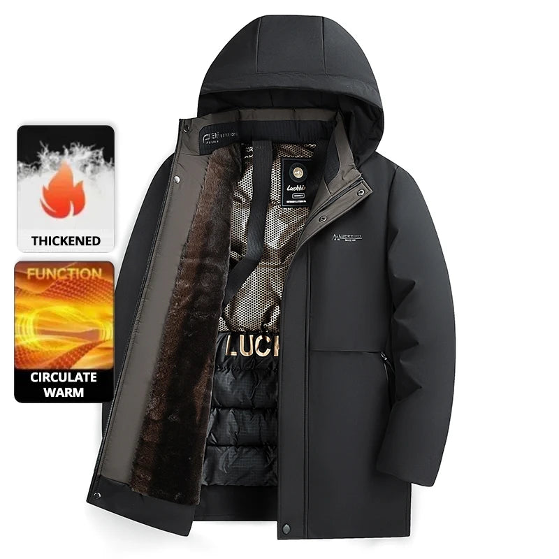 NordicShield™ Men’s Thermal Waterproof Parka Jacket