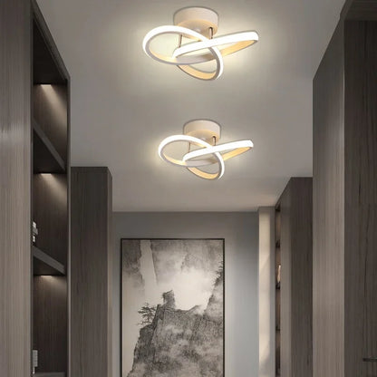 Lámpara de techo LED moderna - Lámpara de techo de montaje superficial para pasillo, cocina y dormitorio