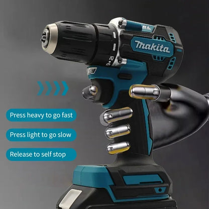 Makita 18V Brushless Impact Drill Driver Kit – Cordless Power Tool with Battery