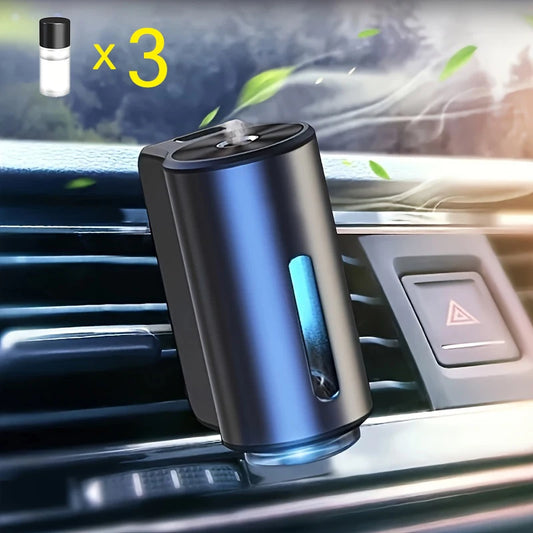 Smart Car Aroma Diffuser & Negative Ion Air Purifier with Essential Oil Technology