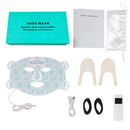 8 Color LED Light Therapy Face & Neck Mask – Red & Near Infrared Anti-Aging Facial Device for Wrinkles, Acne, Skin Tightening & Oil Control