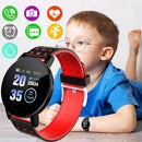 Smart Fitness Tracker Watch with Heart Rate & Blood Oxygen Monitor – Waterproof Activity Tracker Smartband for Kids & Adults