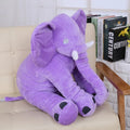 SnuggleEle™ Baby Elephant Plush Pillow – Soft Sleeping Comfort Toy