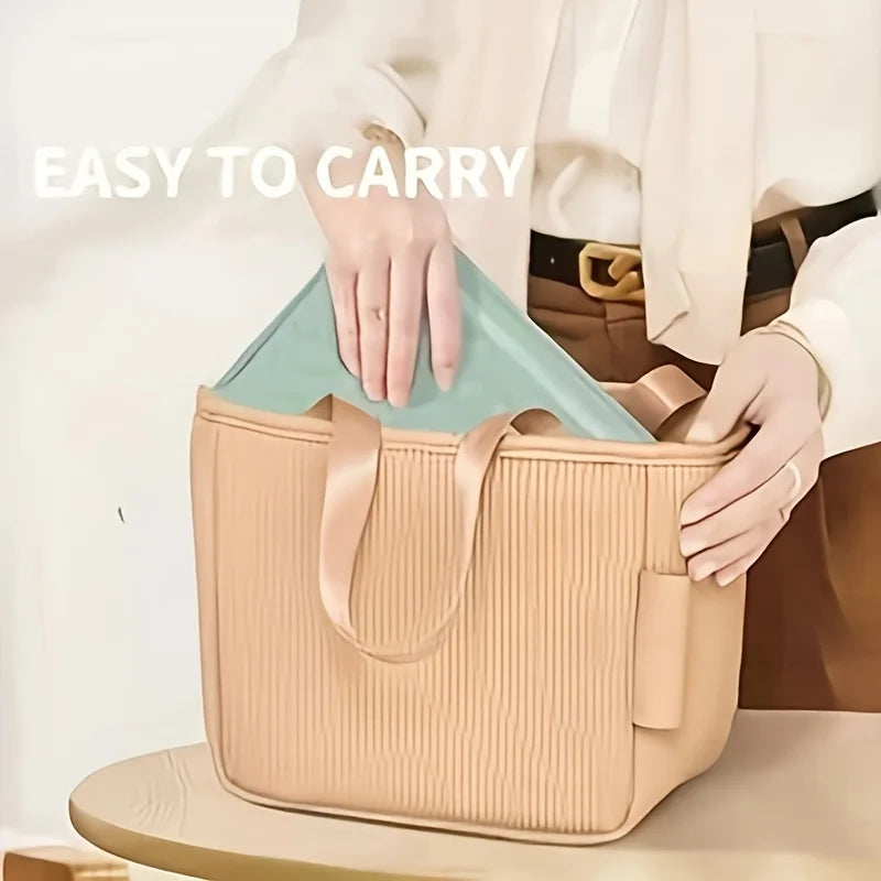 Esterilla de yoga plegable de TPE ecológica FlexFold™: esterilla de fitness antideslizante para viajes
