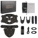 8 Color LED Light Therapy Face & Neck Mask – Red & Near Infrared Anti-Aging Facial Device for Wrinkles, Acne, Skin Tightening & Oil Control