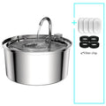 Smart Stainless Steel Automatic Pet Cat & Dog Water Fountain Filter Fountain Smart Drinking Bowl