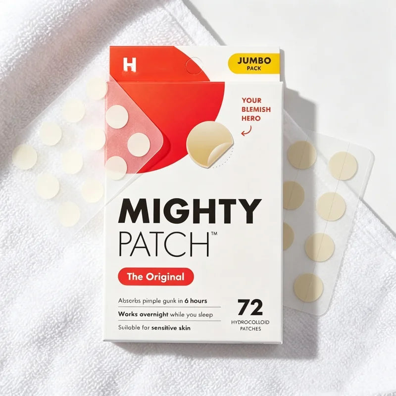 Hydrocolloid Acne Pimple Patches – Invisible Spot Treatment for Face