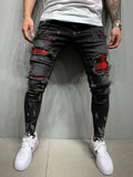 Men’s Distressed Slim Fit Jeans – Modern Streetwear Style with Premium Comfort
