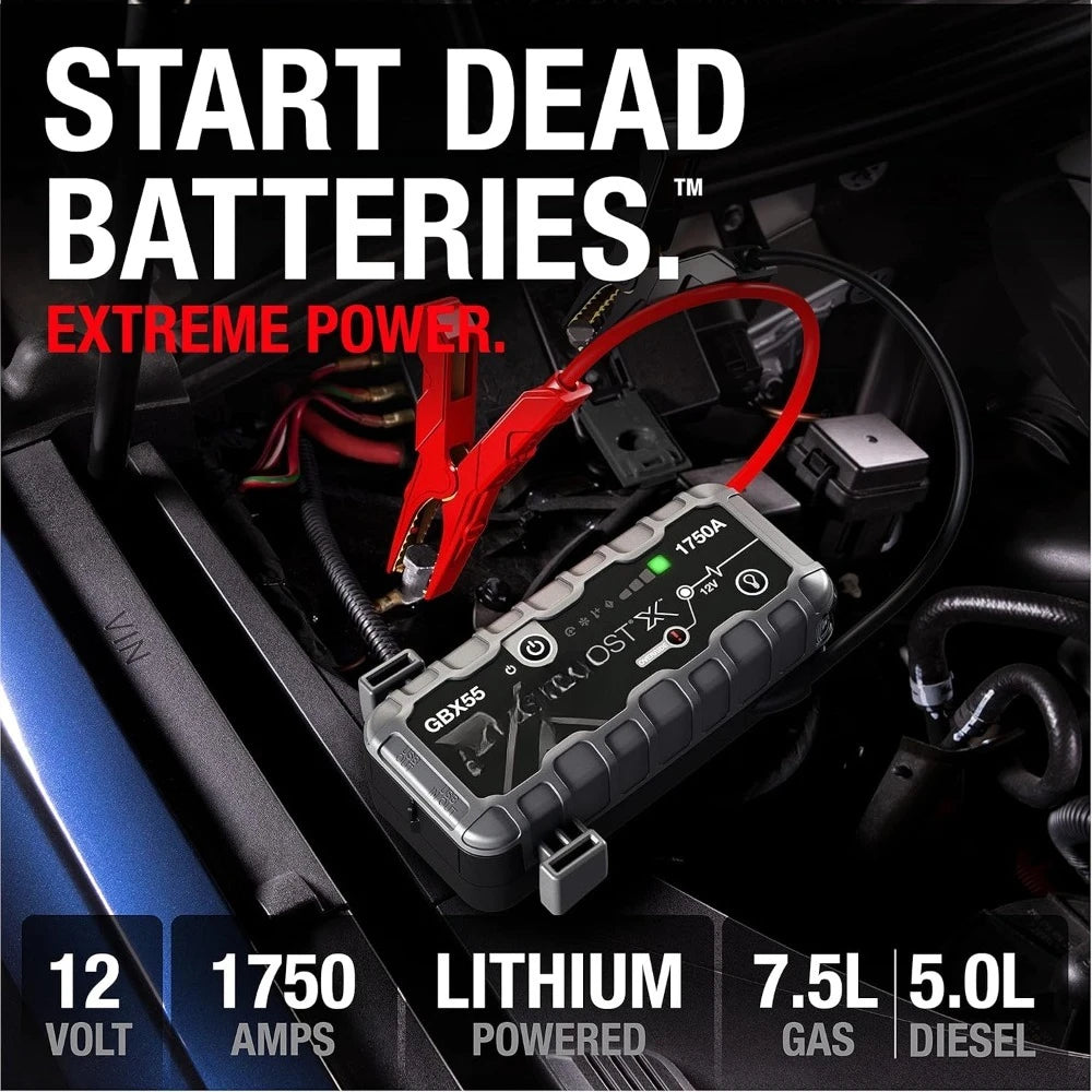NOCO Boost X GBX55 1750A Portable Jump Starter 12V Lithium