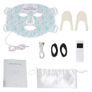 8 Color LED Light Therapy Face & Neck Mask – Red & Near Infrared Anti-Aging Facial Device for Wrinkles, Acne, Skin Tightening & Oil Control